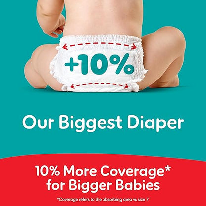 Pampers Rash Protection Pants Diapers, Size 8, 19+kg, with Aloe Vera, 360° Leak-Free Fit for up to 100% Leakage Protection, Value Pack, 26 Count
