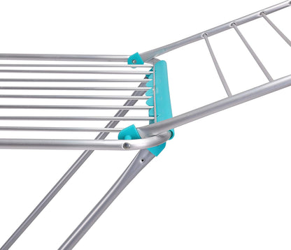 Delcasa Large Folding Clothes Dryer Drying Space Laundry Washing Durable Metal Drying Rack Multifunctional Air Dryer Ideal For Indoor And Outdoor Dc1652, Multicolor