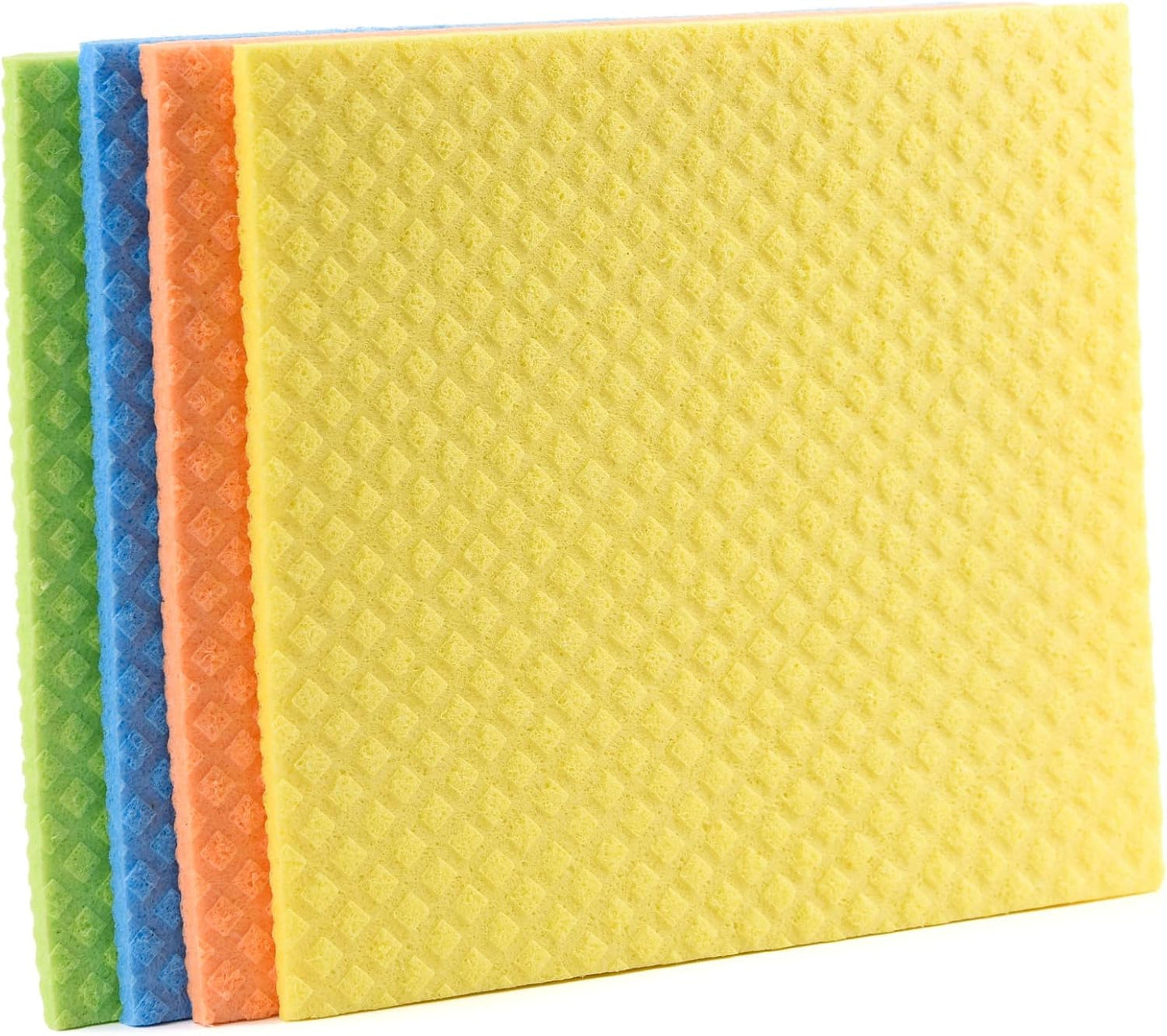 Scotch-Brite Multi-Purpose Sponge Cloth Wipe ULTRA, 4 units (3+1 Free)/pack | Quickly soaks up any liquid | Wipes like a cloth, absorbs like a sponge | Kitchen cloth | Cleaning cloth | Sponge cloth