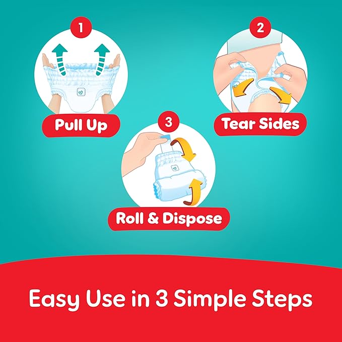 Pampers Ultimate Comfort Pants Diapers, Size 5, 12-18kg, Lotion infused with Aloe Vera and Vitamin E, Cottony Soft Fit for up to 100% Leakage Protection, Super Saving Pack, 84 Count