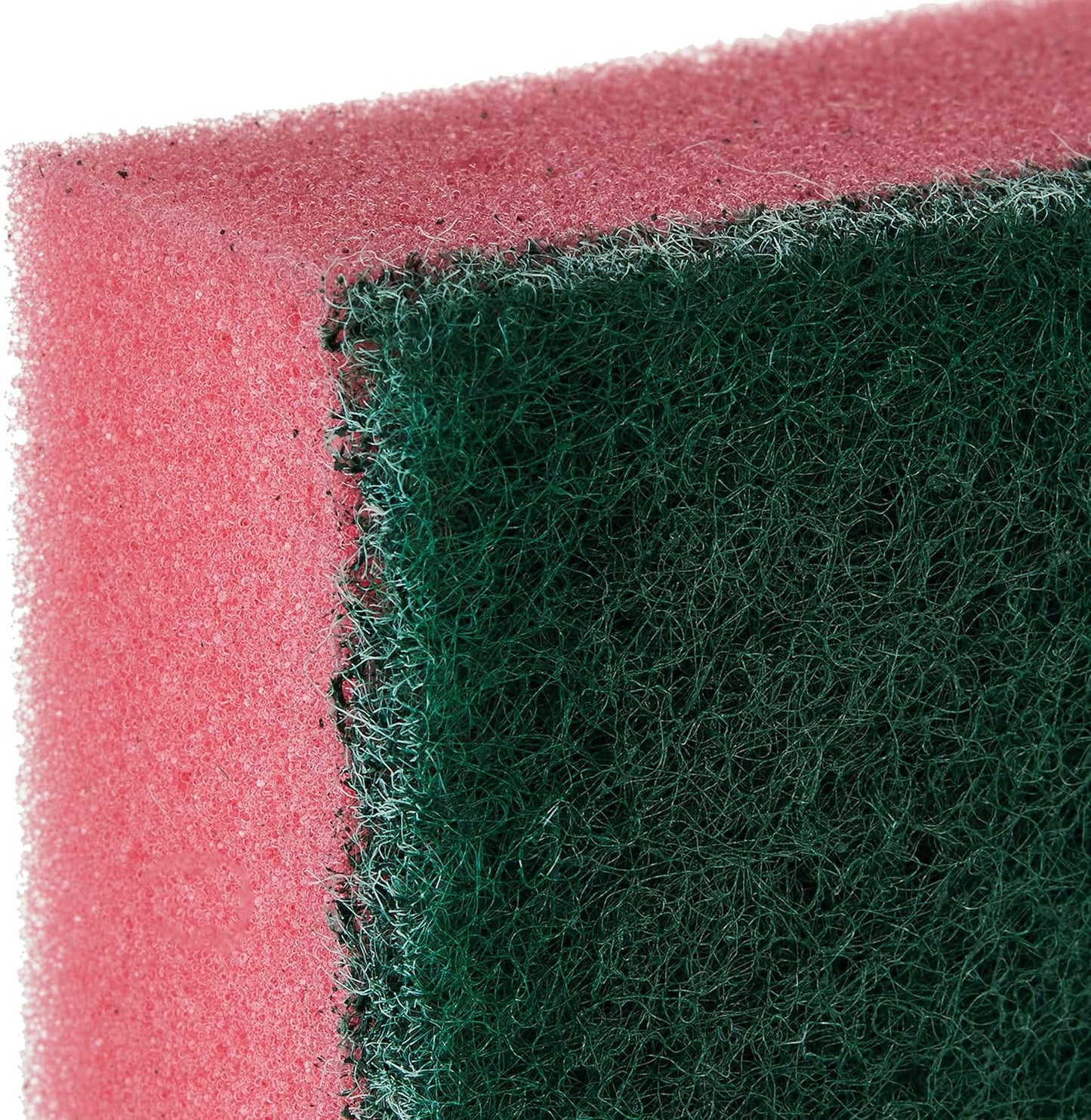 EZUK cleen Anti Microbial Sponge Scrubber for Kitchen and Bathroom Multicolor 9x6.1x3cm -10 Pieces